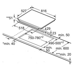 BẾP TỪ BOSCH SERIE 8 PIE875DC1E 4 VÙNG NẤU 80CM - 3 BOSCH SERIE 8 PIE875DC1E