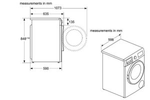 MÁY GIẶT KẾT HỢP SẤY BOSCH TGB SERIE 4 WNA14400SG