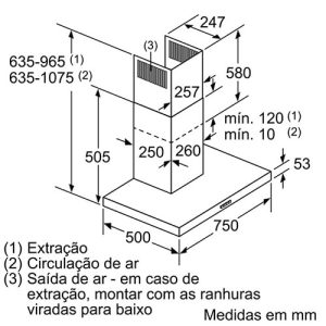 MÁY HÚT MÙI GẮN TƯỜNG BOSCH DWB77IM50 SERIE 4 NGANG 75CM - 4 MÁY HÚT MÙI GẮN TƯỜNG BOSCH DWB77IM50 SERIE 4 NGANG 75CM
