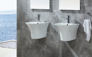 Chậu rửa lavabo treo tường Bello BB-800601 - 4