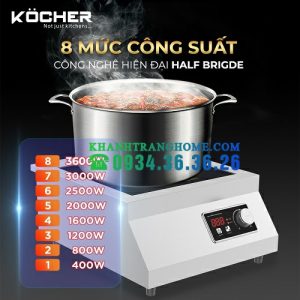 BẾP TỪ CÔNG NGHIỆP KOCHER CI-3600F