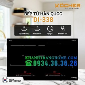 BẾP TỪ KOCHER DI-338 - 2 BẾP TỪ KOCHER DI-338