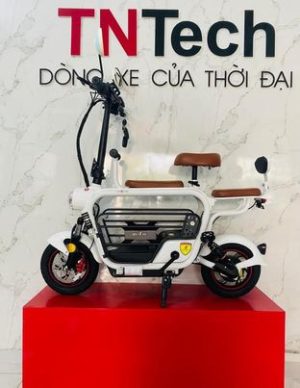 XE ĐẠP ĐIỆN LIHAZE MÀU TRẮNG - 8