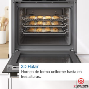 LÒ NƯỚNG ÂM TỦ BOSCH HRA512ES0 SERIE 4 71L MẶT INOX - 17 LÒ NƯỚNG ÂM TỦ BOSCH HRA512ES0 SERIE 4 71L MẶT INOX - 16