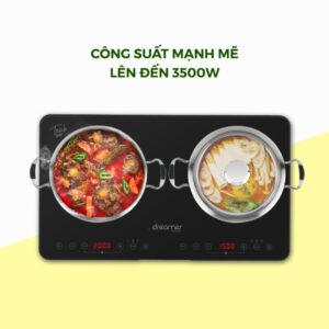 BẾP TỪ DƯƠNG ĐÔI DREAMER DKA-DIC135B - 14 BẾP TỪ DƯƠNG ĐÔI DREAMER DKA-DIC135B - 13