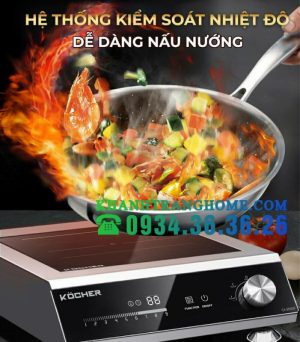 BẾP TỪ CÔNG NGHIỆP KOCHER CI-3500F - 29 BẾP TỪ CÔNG NGHIỆP KOCHER CI-3500F