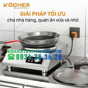 BẾP TỪ CÔNG NGHIỆP KOCHER CI-3600C - 3 BẾP TỪ CÔNG NGHIỆP KOCHER CI-3600C