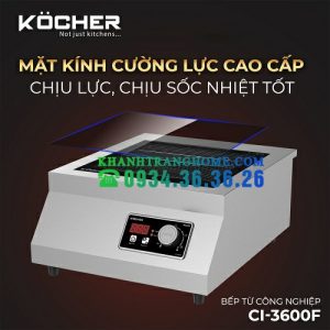 BẾP TỪ CÔNG NGHIỆP KOCHER CI-3600F