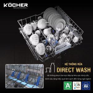 MÁY RỬA BÁT KOCHER KDEU 8866S8 SERIES 8 - 1 MÁY RỬA BÁT KOCHER KDEU 8866S8 SERIES 8