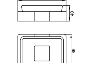 Đĩa đựng xà phòng InnoGeo-S Hafele 580.41.260 - 3