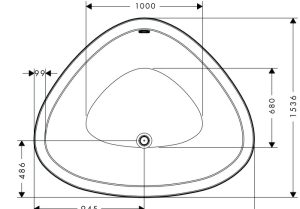 Bồn tắm Massaud 1900mm 588.32.610 - 10 Bồn tắm Massaud 1900mm 588.32.610 - 9