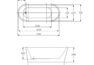 Bồn tắm âm Hafele 588.55.600 - 4 Bồn tắm âm Hafele 588.55.600 - 3