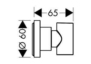 Giá đỡ sen tay Hafele 589.30.662 - 3