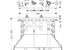 Bộ âm cho vòi trộn bồn tắm 4 lỗ Hafele 589.29.952 - 4 Bộ âm cho vòi trộn bồn tắm 4 lỗ Hafele 589.29.952 - 3