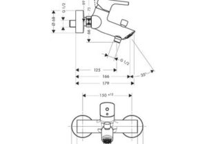 Bộ trộn bồn tắm Talis Select S MS: 589.29.775 - 3