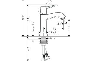 Vòi lavabo Hansgrohe Metris Classic 589.29.330 - 3