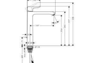 Vòi trộn lavabo Logis 70 Hansgrohe 589.52.405 - 3