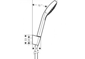 Bộ sen tay Croma Select E Hansgrohe 589.54.120 - 3