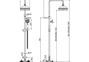 Bộ cây sen tắm đứng Victoria MS: 589.02.270 - 4 Bộ cây sen tắm đứng Victoria MS: 589.02.270 - 3
