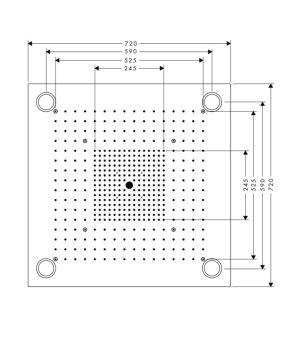 Sen đầu có đèn chiếu sáng ShowerHeaven Hansgrohe 589.29.686 - 6 Sen đầu có đèn chiếu sáng ShowerHeaven Hansgrohe 589.29.686 - 5