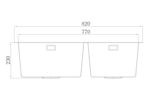 Chậu rửa chén Maadela MDS-8245D - 9