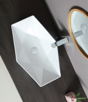 Chậu rửa mặt lavabo dương vành Bello BB-400501 - 6