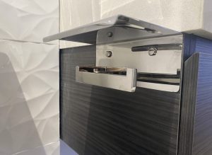 Giá treo giấy vệ sinh có kệ Hafele 983.56.001 - 10