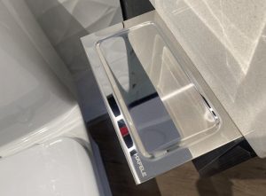 Giá treo giấy vệ sinh có kệ Hafele 983.56.001 - 8