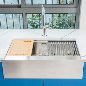 CHẬU RỬA CHÉN BÁT KONOX WORKSTATION APRON SINK KN8051AS Retta - 9