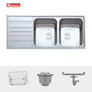 CHẬU RỬA CHÉN BÁT KONOX EUROPEAN ARTUSI KS11650 1D - 7