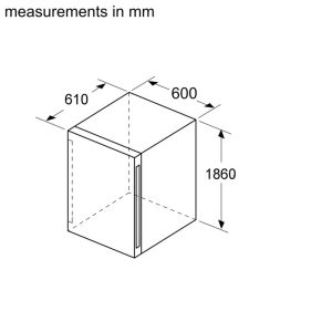 Tủ rượu cửa kính Bosch KWK36ABGA Serie 6 - 7