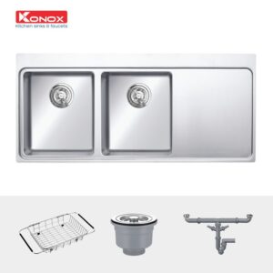CHẬU RỬA CHÉN BÁT KONOX TURKEY SINK MIRO 1160 - 7