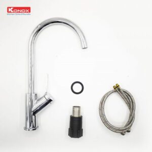 VÒI RỬA CHÉN BÁT KONOX MODO MẠ PVD CHROME - 8 VÒI RỬA CHÉN BÁT KONOX MODO MẠ PVD CHROME - 7