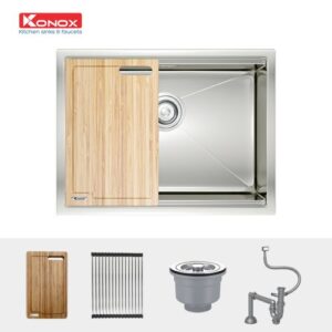 CHẬU RỬA CHÉN BÁT KONOX WORKSTATION UNDERMOUNT SINK KN6046SU - 7