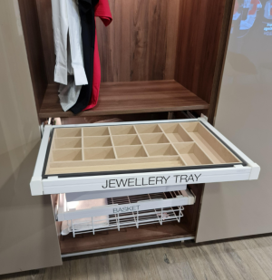 Khay đựng trang sức Hafele 600mm màu trắng 807.95.801 - 7 Khay đựng trang sức Hafele 600mm màu trắng 807.95.801 - 6