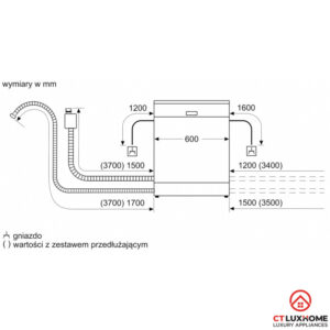 MÁY RỬA BÁT ĐỘC LẬP BOSCH SMS46LI00E SERIE 4 13 BỘ - 16 MÁY RỬA BÁT ĐỘC LẬP BOSCH SMS46LI00E SERIE 4 13 BỘ - 15