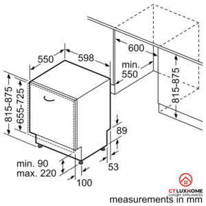 MÁY RỬA BÁT BOSCH ÂM TỦ SMV88UX36E SERIE 8 SẤY ZEOLITH - 18