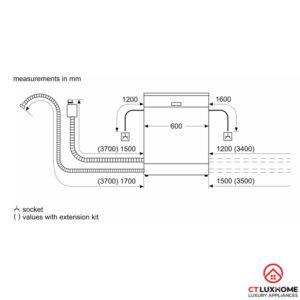MÁY RỬA BÁT BOSCH ÂM TỦ SMV8YCX01E SERIE 8 SẤY ZEOLITH - 25 MÁY RỬA BÁT BOSCH ÂM TỦ SMV8YCX01E SERIE 8 SẤY ZEOLITH - 24