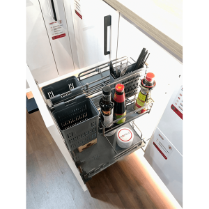 Rổ kéo để chai lọ OMERO MULTI Hafele 300mm 595.00.803