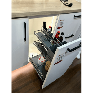 Rổ kéo để chai lọ OMERO MULTI Hafele 300mm 595.00.803