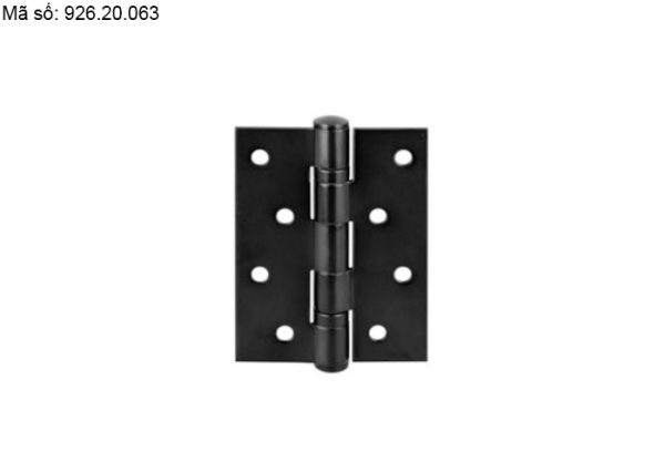 Bản lề lá Hafele 2BB 102x76x3mm màu đen 926.20.063