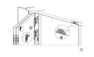 Chốt giữ Hafele 408.45.121 - 3