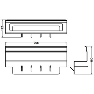 Kệ để dao có móc treo Hafele 523.00.330 - 3