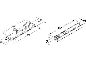 Bas kẹp trên Häfele 932.84.901 - 3