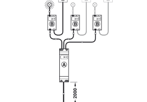 Bộ chia 3 với đầu cấm công tắc 833.77.723 - 3