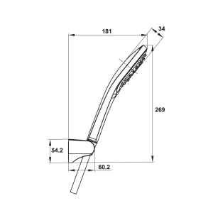 Bộ sen tay New Mysterious 120S Hafele 485.60.625 - 4