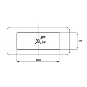 Bồn tắm âm vuông Hafele – D1750 x R770 x C470 mm 588.55.611 - 8 Bồn tắm âm vuông Hafele – D1750 x R770 x C470 mm 588.55.611 - 7