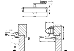 Cùi chỏ hơi Hafele 60kg Màu đen – Không dừng 931.84.643 - 4 Cùi chỏ hơi Hafele 60kg Màu đen – Không dừng 931.84.643 - 3