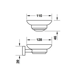 Giá đựng xà phòng InnoRound Häfele 495.80.114 - 3