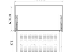 Kệ giày bằng kim loại Häfele 600mm màu nâu 807.95.161 - 3